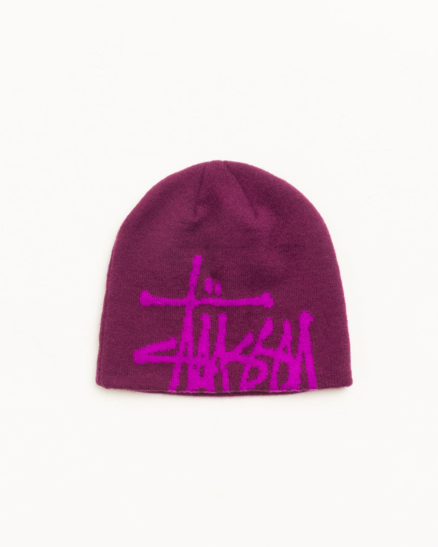 Stussy "Brushed Out Basic Skullcap"- Plum
