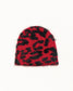 Stussy "Cashmere Leopard Skullcap"- Red