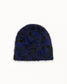 Stussy "Cashmere Leopard Skullcap"- Royal
