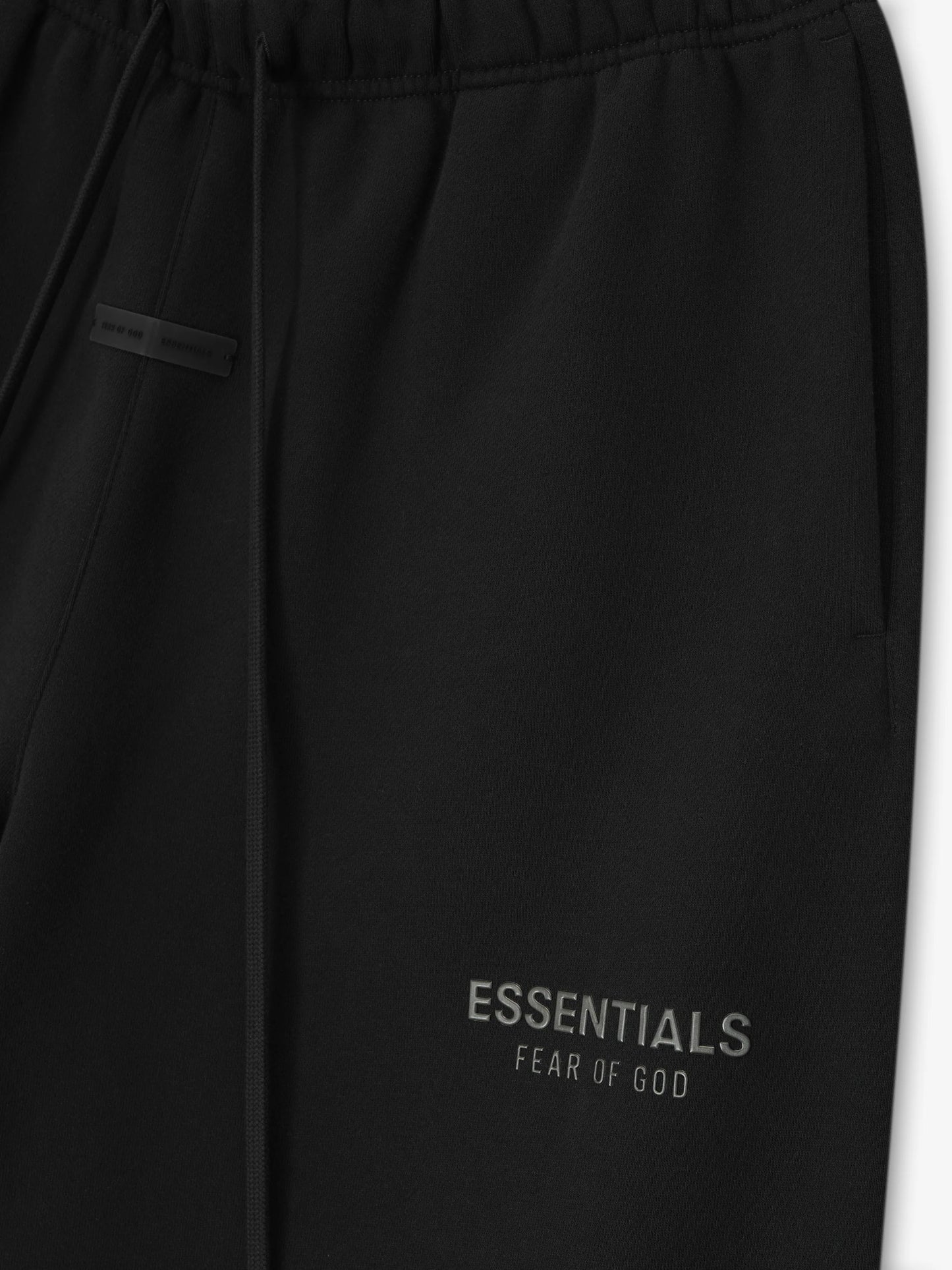 Fear of God Essentials "Soccer Fleece Short" M - Jet Black