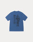 Stussy "Well Suited Tee" M - Blue