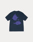 Stussy "X-Ray Fishin Tee" M - Navy