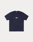 Stussy "Worldwide Dot Tee" M - Navy