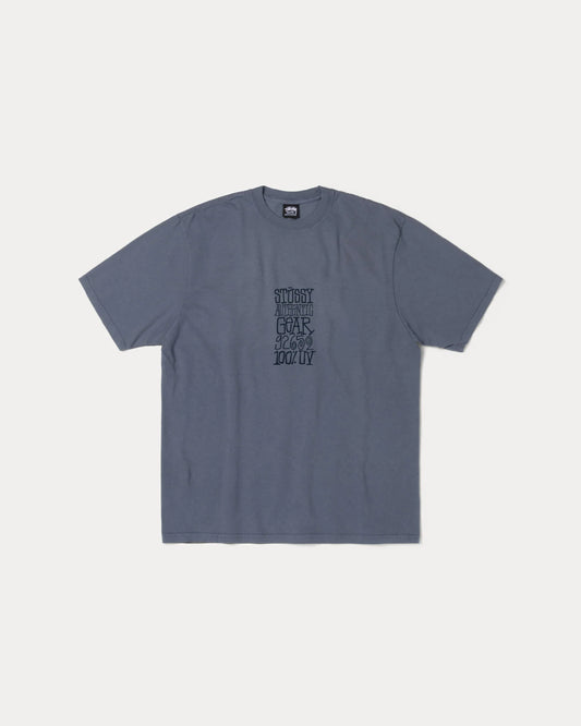 Stussy "Authentic Gear Pig. Dyed Tee" M - Navy