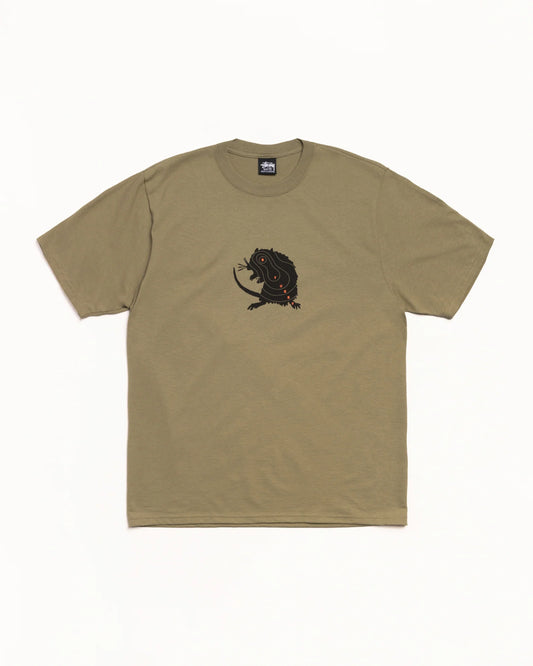 Stussy "Long Range Tee" M - Army