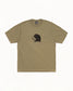 Stussy "Long Range Tee" M - Army