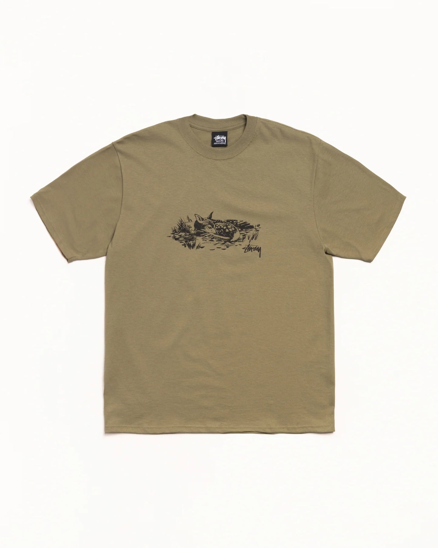 Stussy "Fawn Tee" M - Army