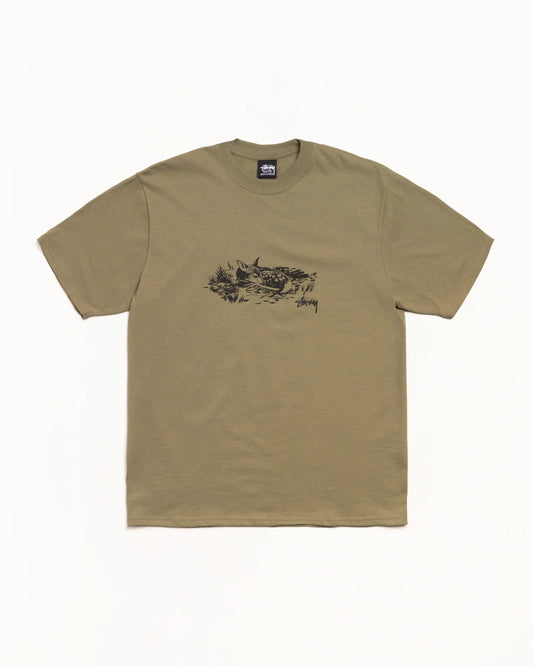 Stussy "Fawn Tee" M - Army
