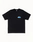 Stussy "Wave Oval Tee" Mens - Black