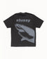 Stussy "Shark Pig. Dyed Tee" Mens - Faded Black