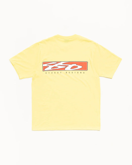Stussy "S Box Tee" Mens - Lemon