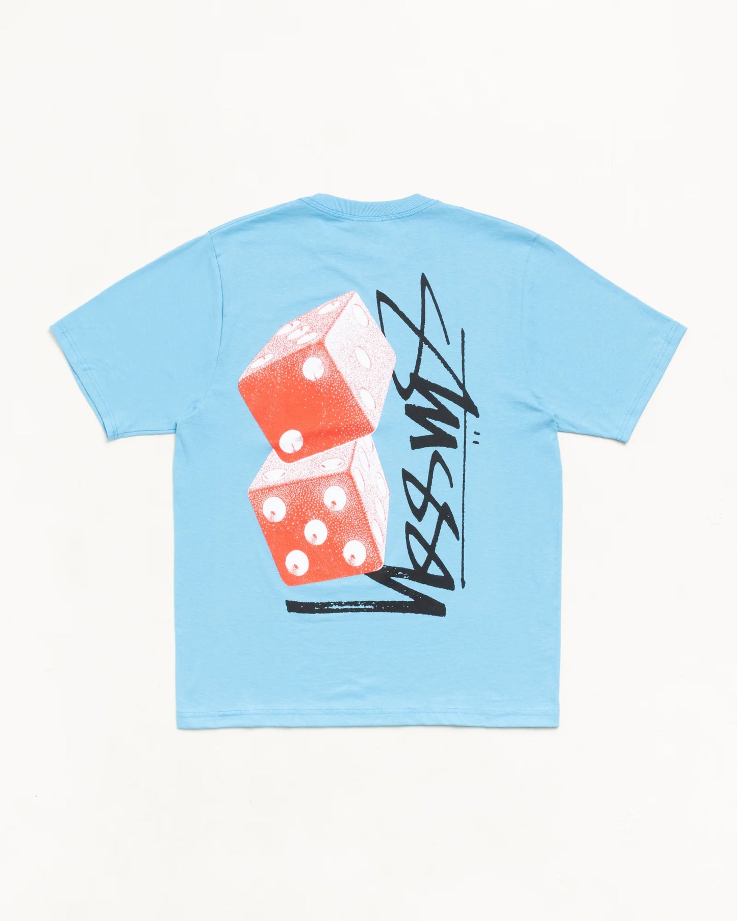 Stussy "Tall Dice Tee" Mens - Sky Blue
