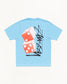 Stussy "Tall Dice Tee" Mens - Sky Blue