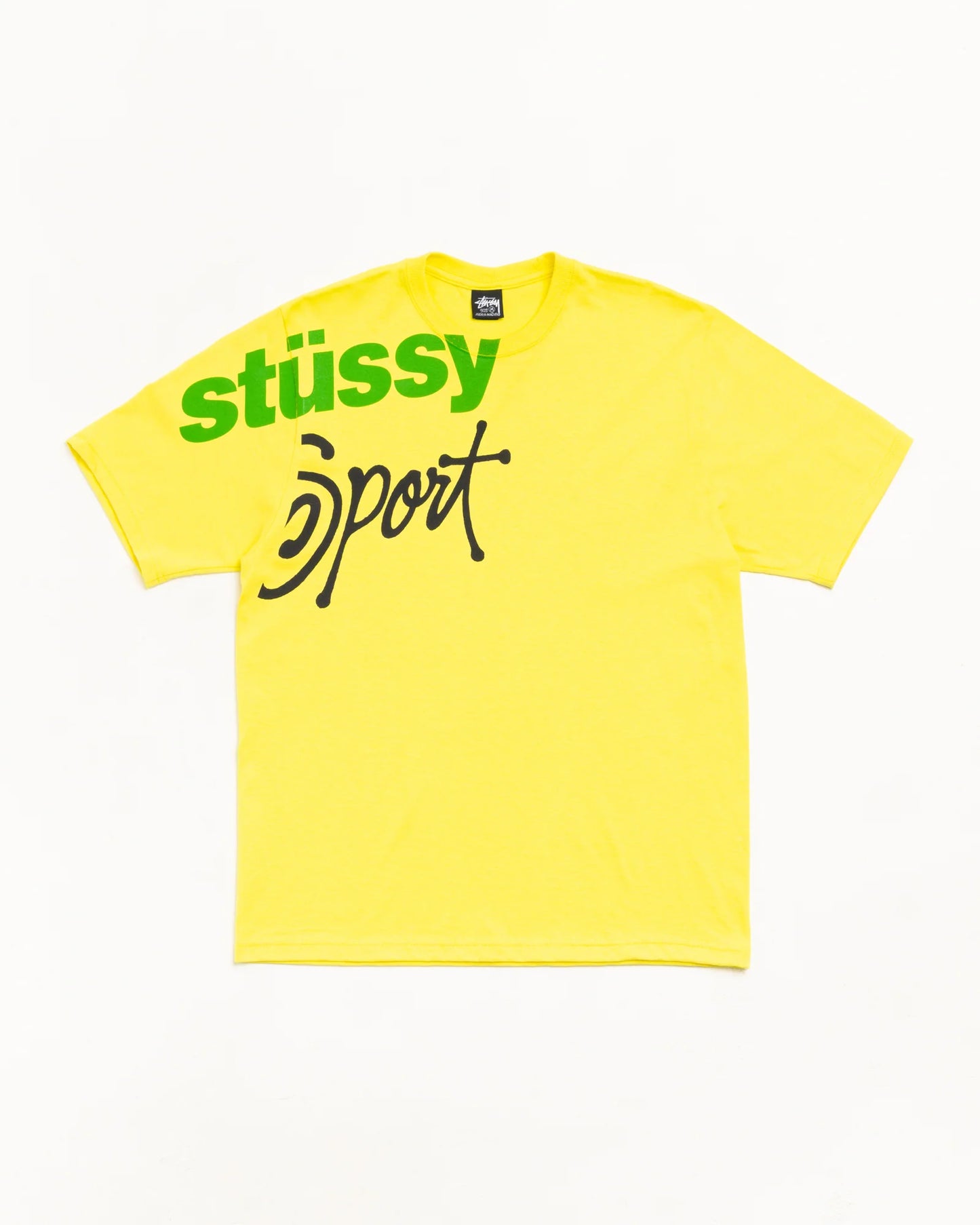 Stussy "Sport Tee" Mens - Lemon