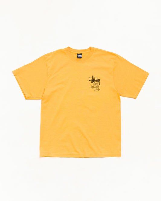 Stussy "High Rollers Tee" Mens - Marigold