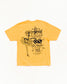 Stussy "High Rollers Tee" Mens - Marigold