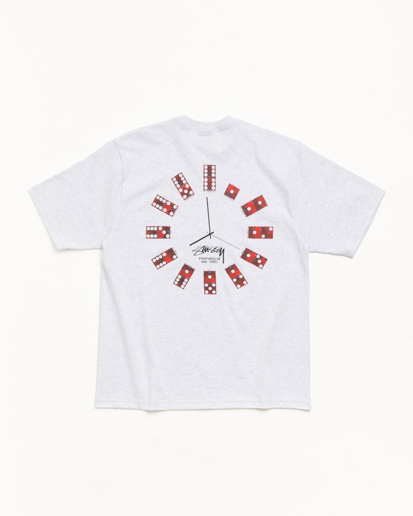 Stussy "Dice Clock Tee" Mens - White