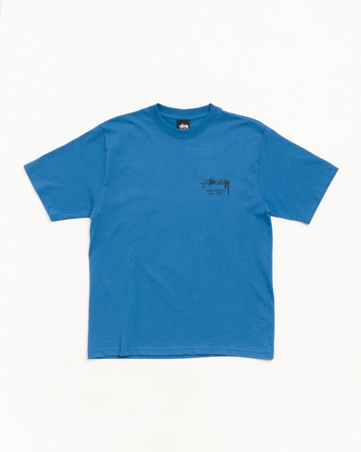 Stussy "Dice Clock Tee" Mens - Blue