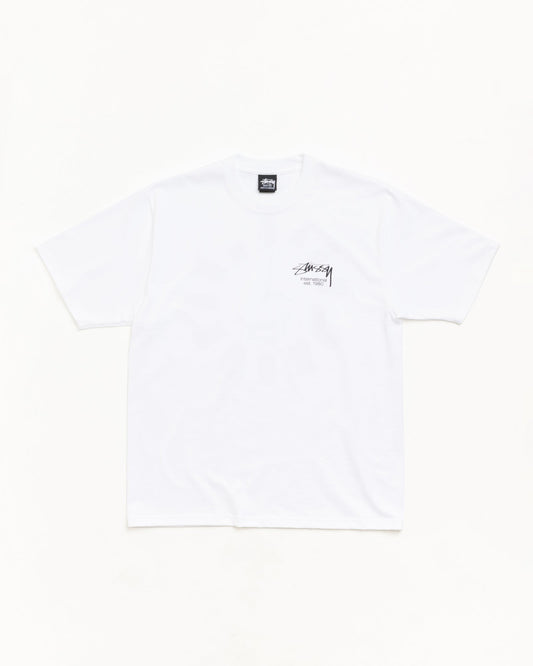 Stussy "Dice Clock Tee" Mens - White