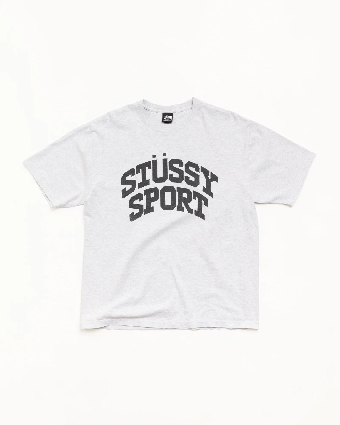 Stussy "Block Sport Tee" Mens - Ash Heather