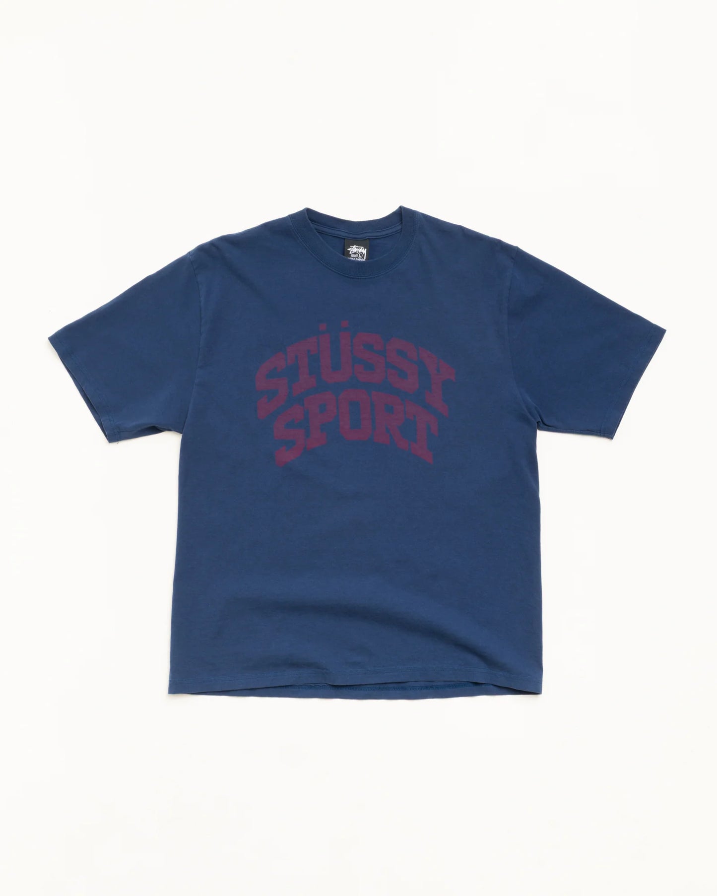 Stussy "Block Sport Tee" Mens - Navy