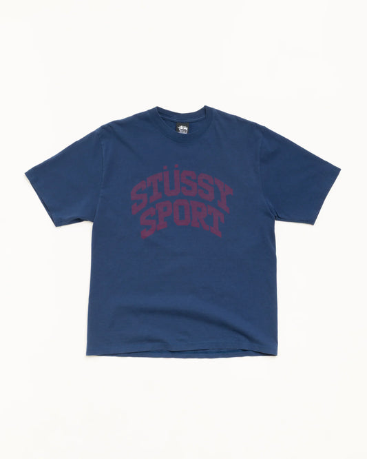 Stussy "Block Sport Tee" Mens - Navy
