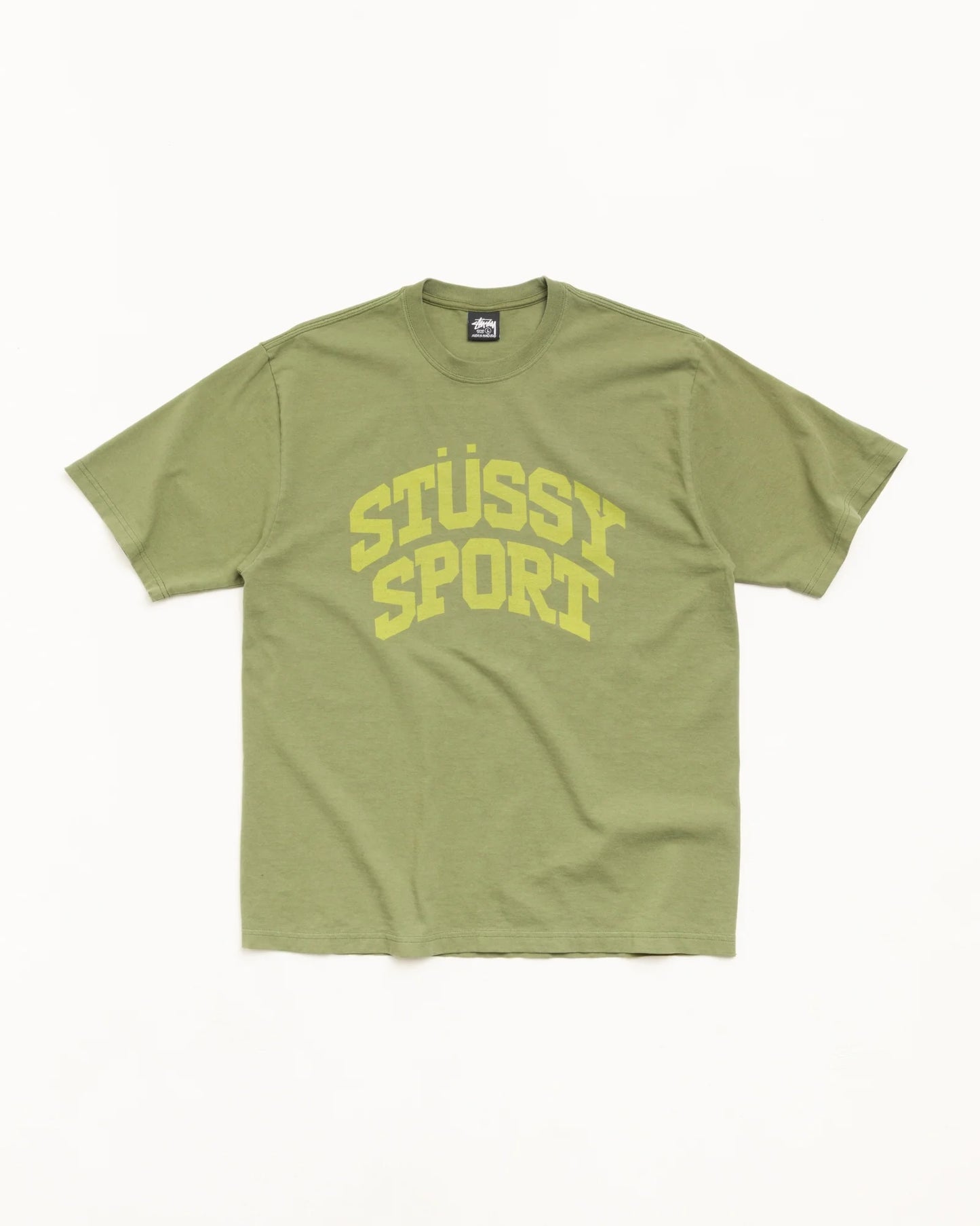 Stussy "Block Sport Tee" Mens - Olive