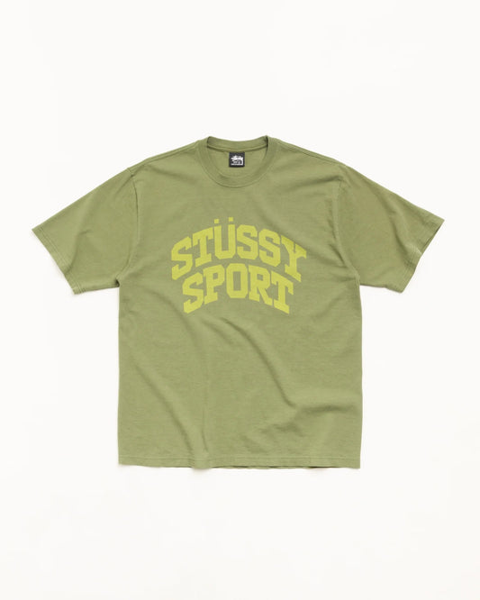 Stussy "Block Sport Tee" Mens - Olive