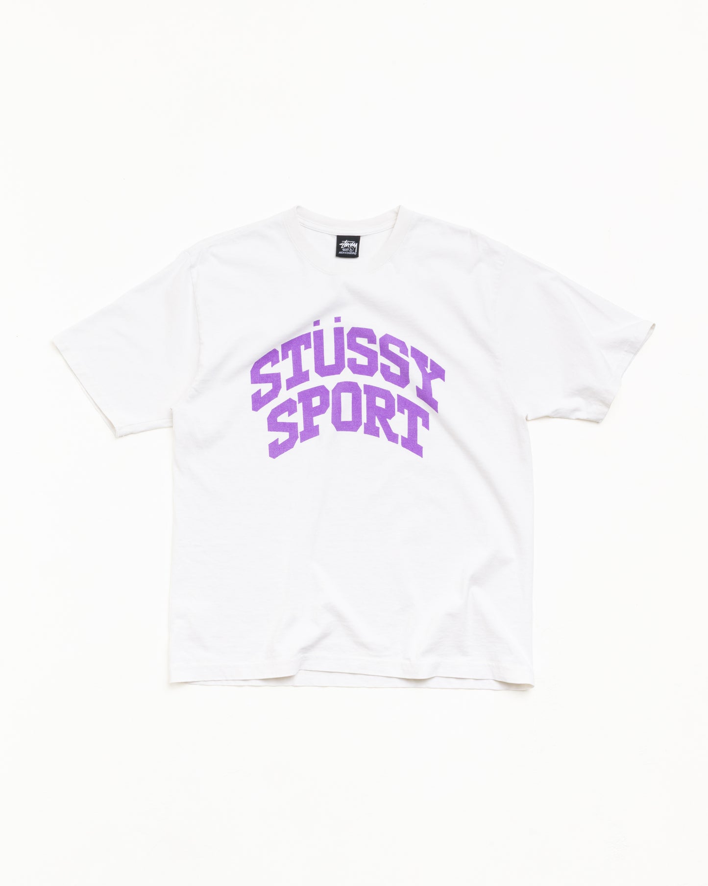 Stussy "Block Sport Tee" Mens - White