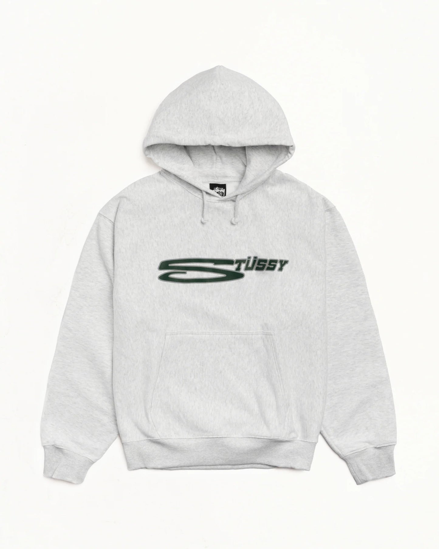 Stussy "Stretch Hoodie" M - Ash Heather