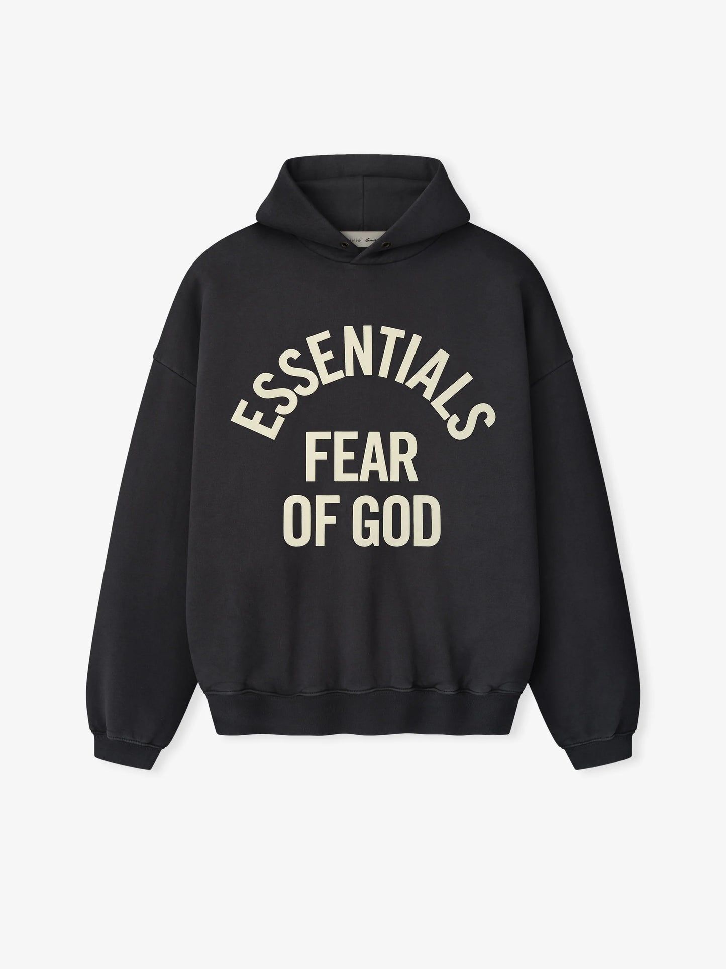 Fear of God Essentials "Campus 90's Hoodie" Mens - Faded Black