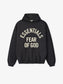 Fear of God Essentials "Campus 90's Hoodie" Mens - Faded Black