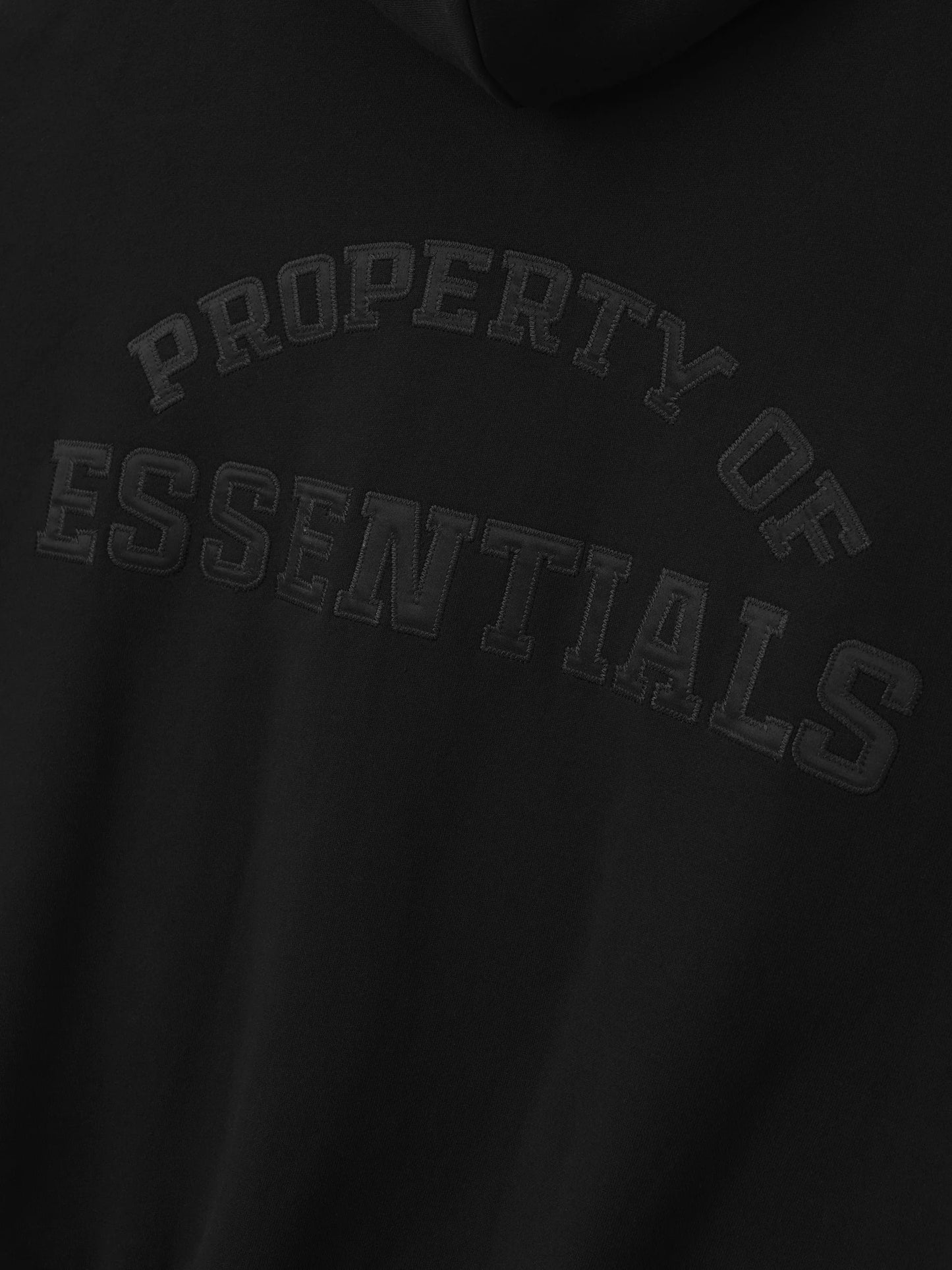 Fear of God Essentials "Property Lounge Half Zip Hoodie" Mens - Black
