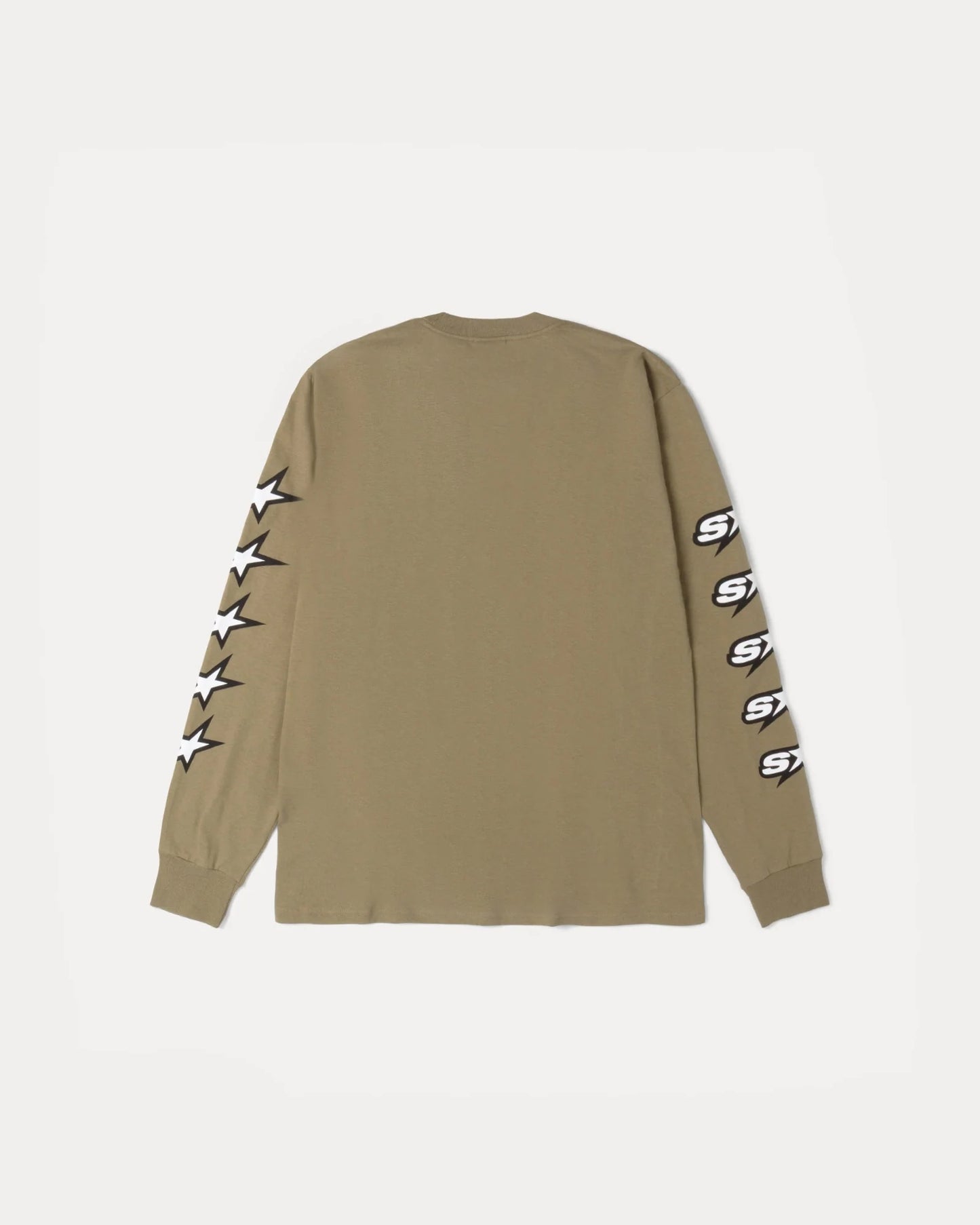 Stussy "Speedway LS Tee" M - Army