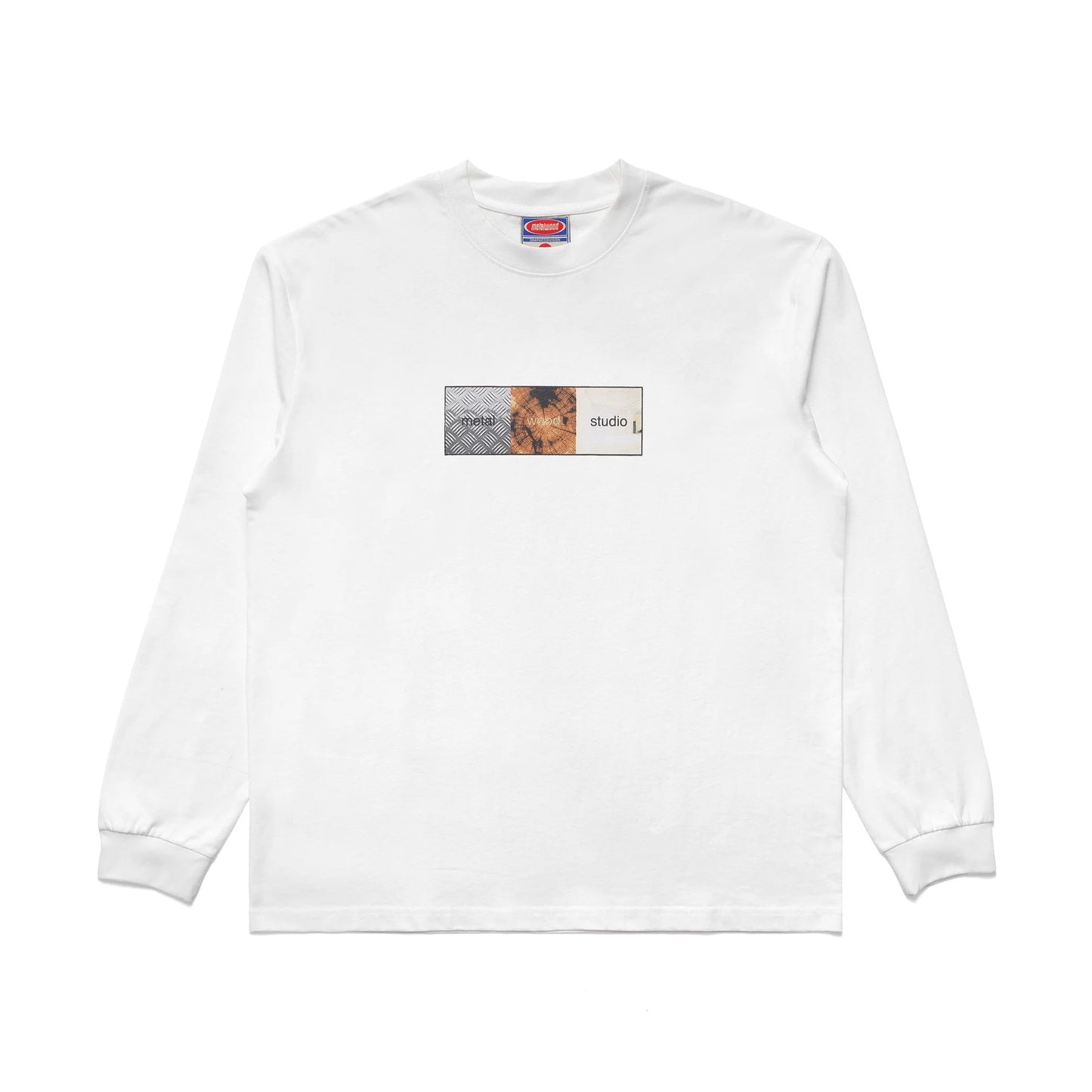 Metalwood Studio "Obviously Longsleeve T-Shirt" Mens - White