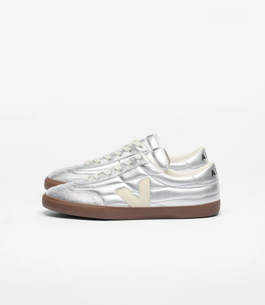 Veja "Panenka O.T. Leather" Womens - Silver Pierre Bark