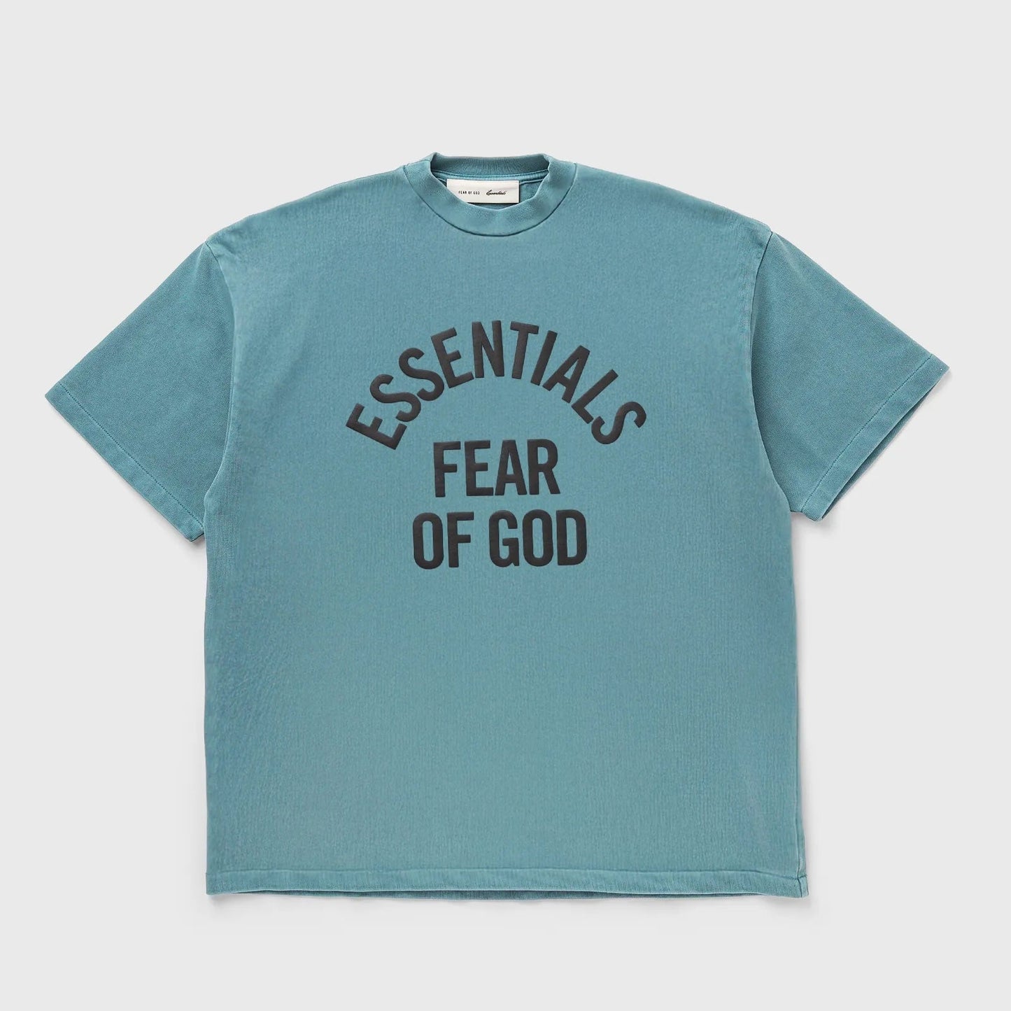Fear of God Essentials "Campus 90's Short Sleeve Tee" Kids - Faded Coastal
