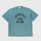 Fear of God Essentials "Campus 90's Short Sleeve Tee" Kids - Faded Coastal