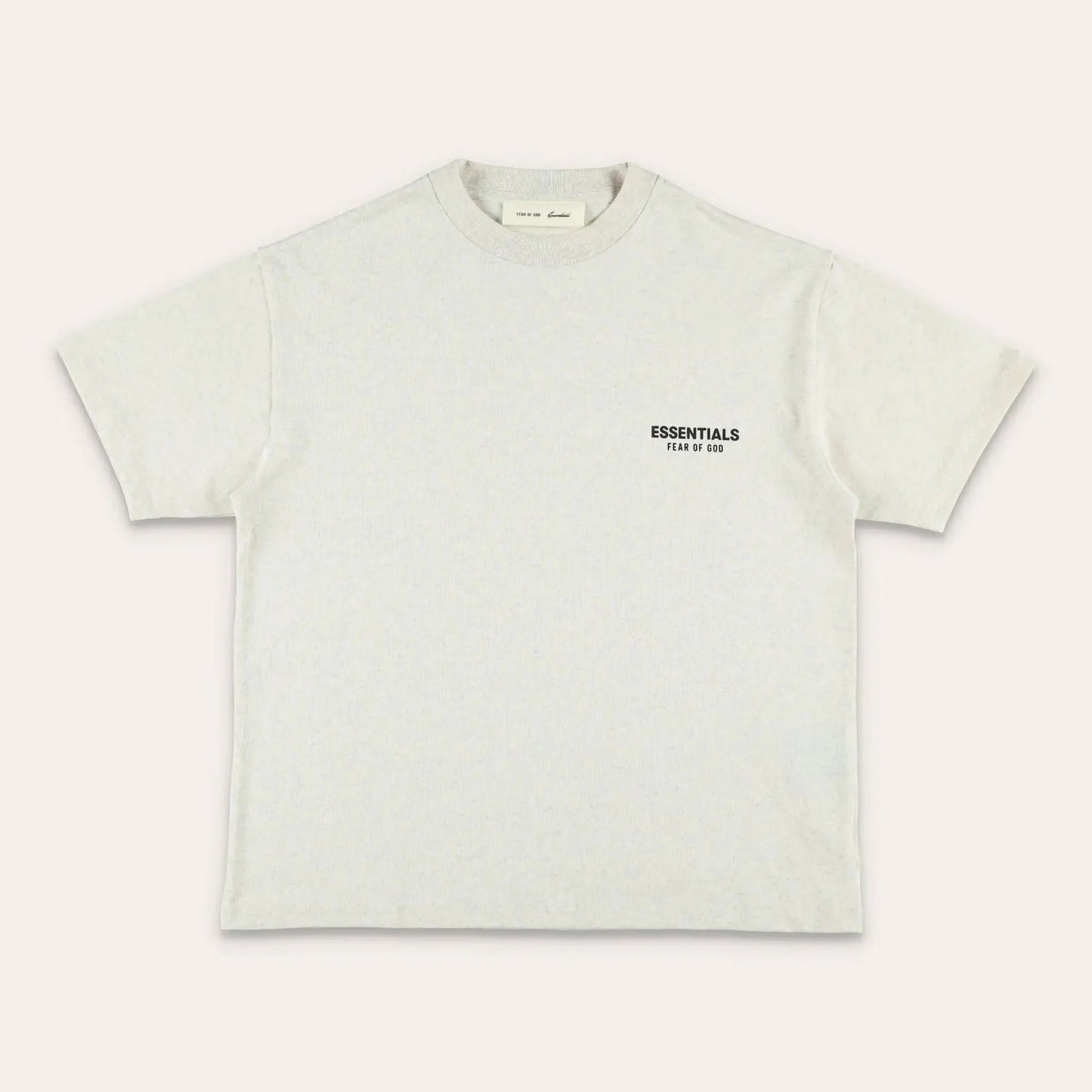 Fear of God Essentials "Classic Short Sleeve Tee" Kids - Oatmeal Heather