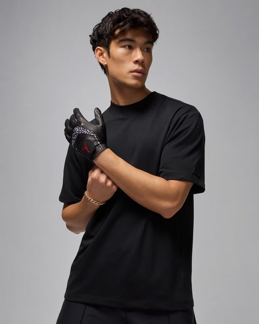 Air Jordan "Sport Dri-FIT Mock-Neck Golf Top" Mens - Black / Black