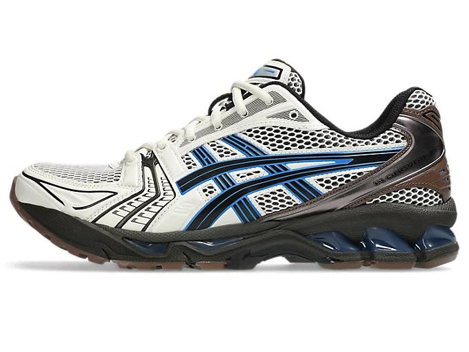 Asics "Gel-Kayano 14" Mens - Cream / Blue Coast