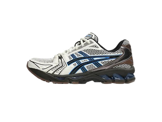 Asics "Gel-Kayano 14" Mens - Cream / Blue Coast