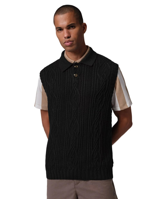 Air Jordan "Jordan Sport Golf Sweater Vest" Mens - Black