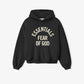 Fear of God Essentials "Campus 90s Hoodie" Kids - Faded Black