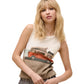 Daydreamer "Beach Camper Shrunken Tank" Womens - Dirty White