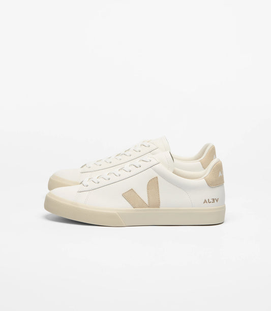 Veja "Campo Leather" Womens - Extra White Almond