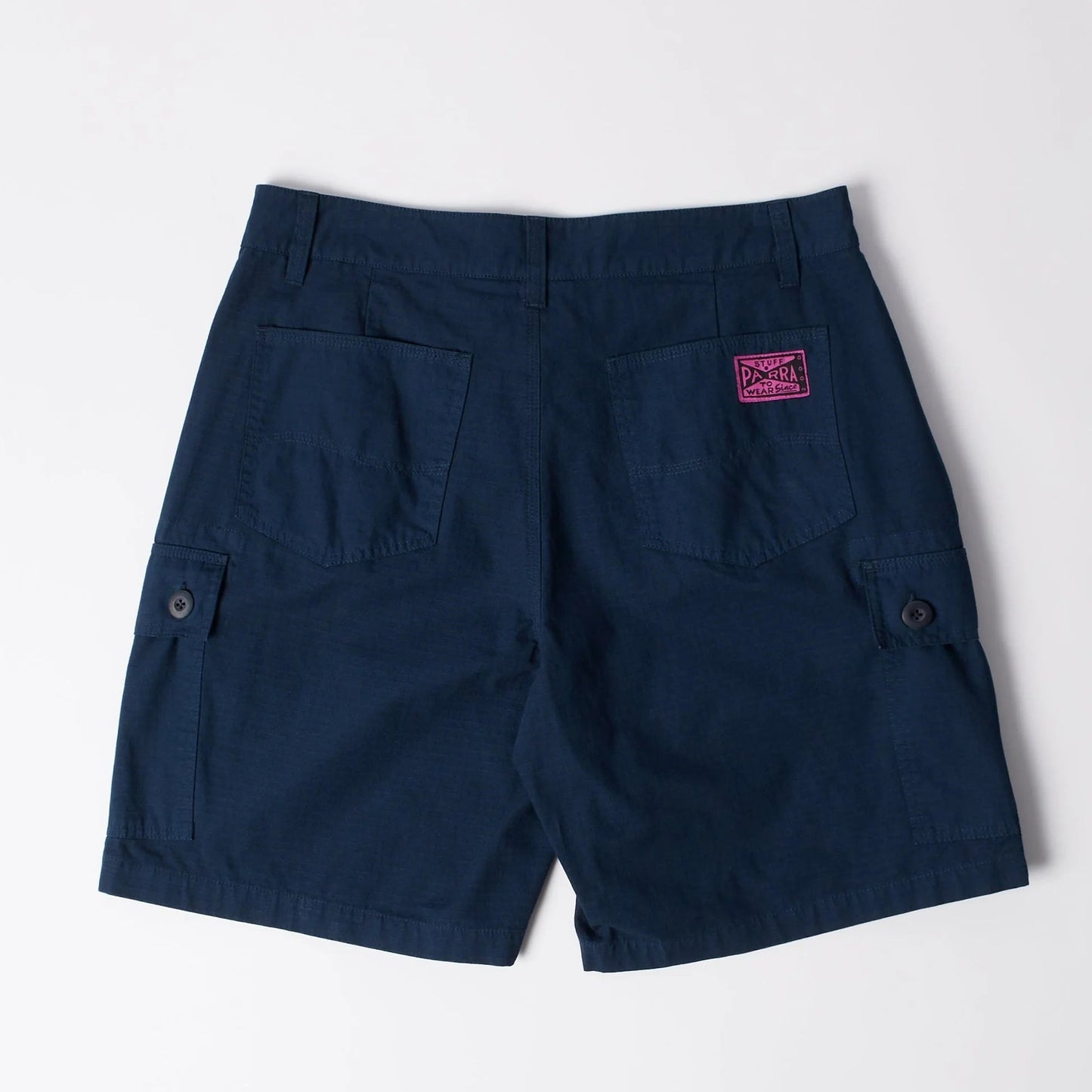 Parra "Cargo Stuff Cargo Shorts" Mens - Blue