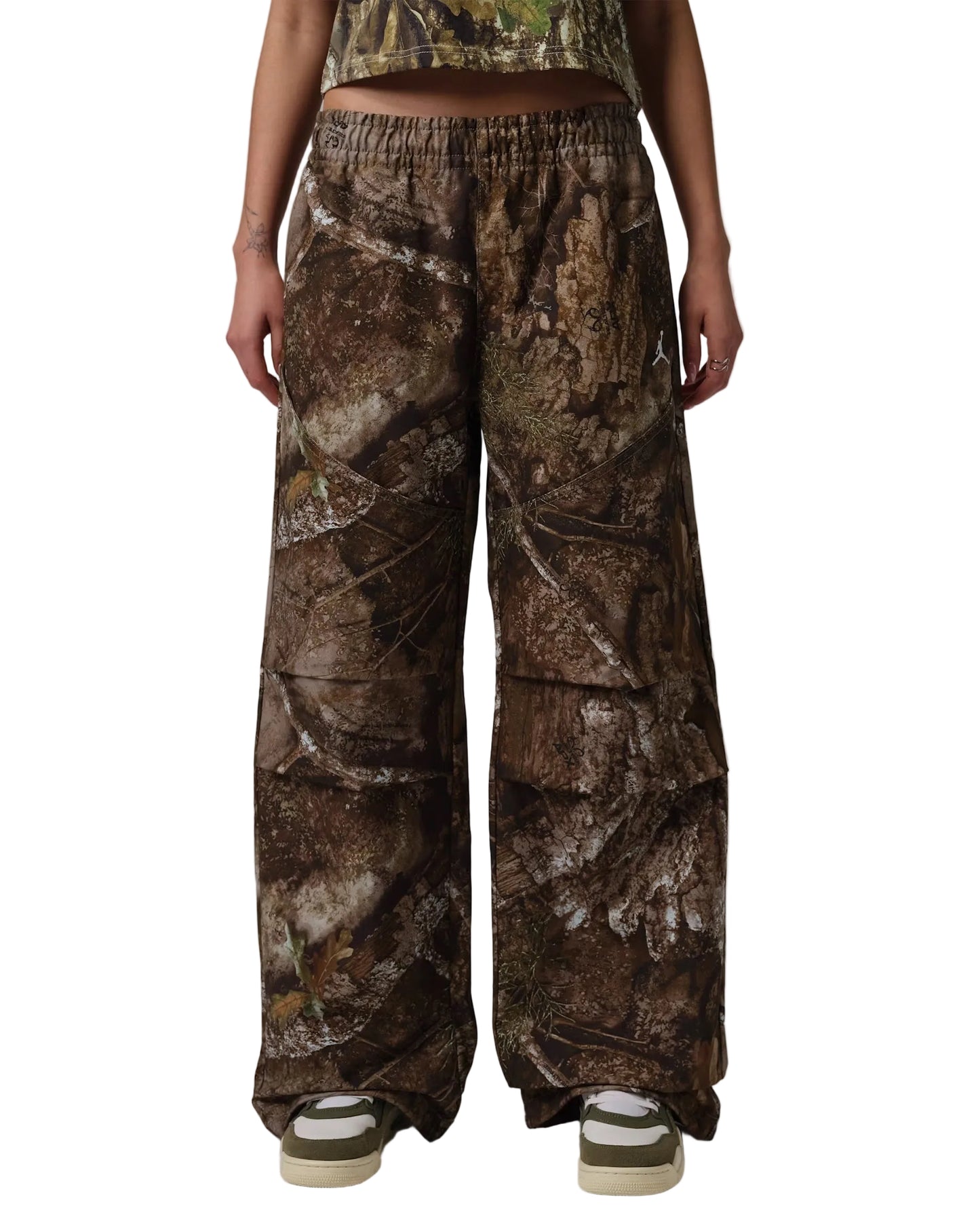 Air Jordan "Brooklyn Workwear Pant" Womens - Ridgerock / Sail