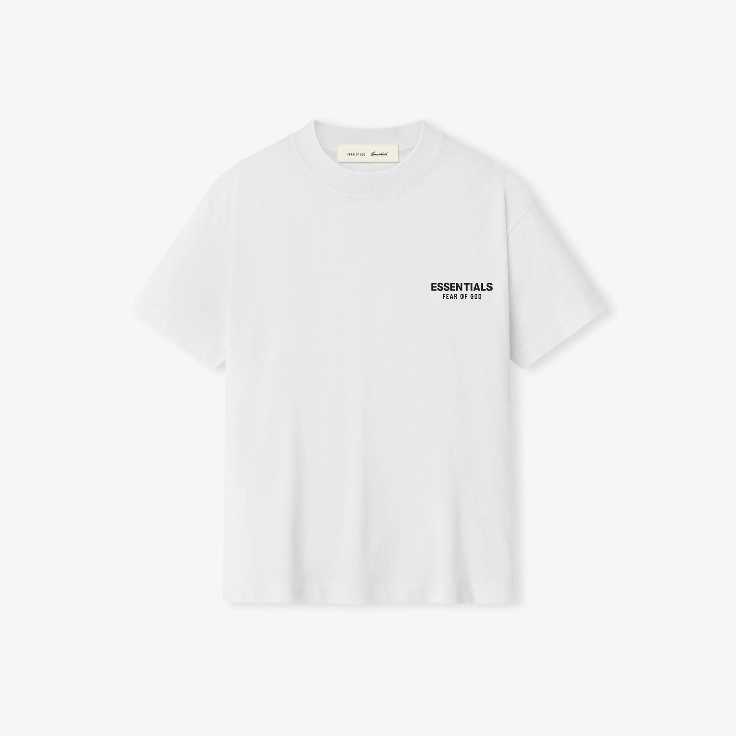 Fear of God Essentials "Classic Short Sleeve Tee" Kids - Bright White