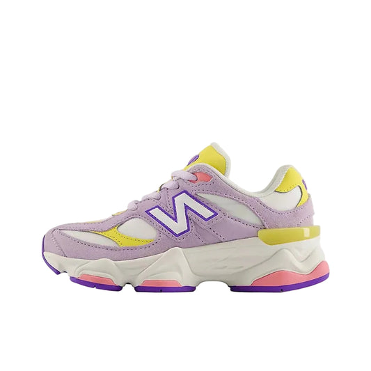 New Balance "9060 Lace" Preschool - Purple / Yellow